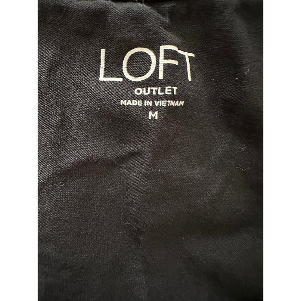 LOFT Outlet Tank Top Bundle M Navy Blue Cami Set Floral & Textured - Picture 10 of 11